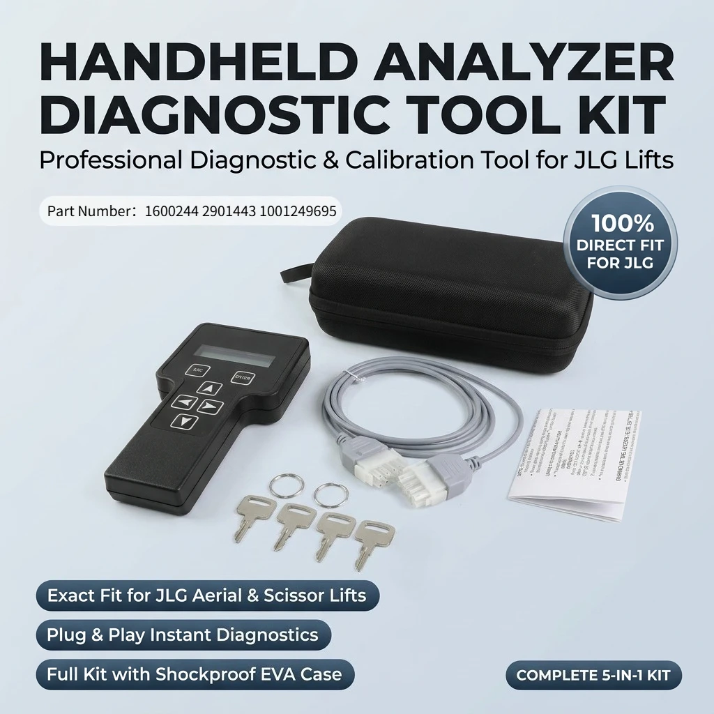 Analyzer Diagnostic Tool w/Cable Program For JLG 1600244 2901443 1001249695 Analyzer and Cable Kit
