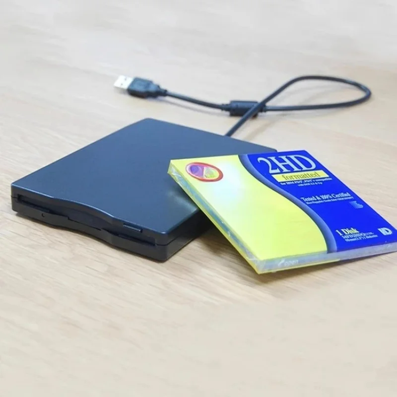 Brand New External USB Floppy Drive for FDD 3.5 Inch 1.44M Computer Disk Drive A Disk Reader