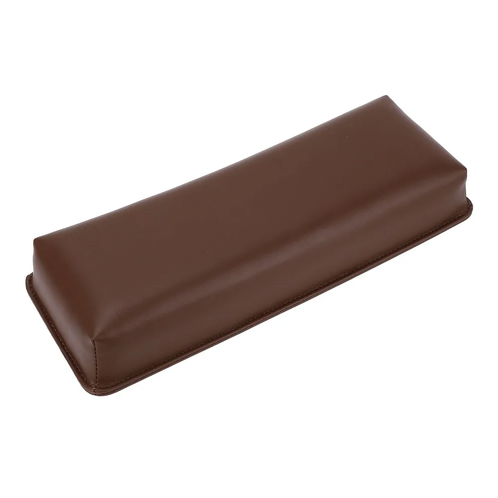 Rectangle Nail Hand Pillow Memory Foam High Density Sponge Manicure Arm Rest PU Leather High Elastic Manicure Hand Pillow
