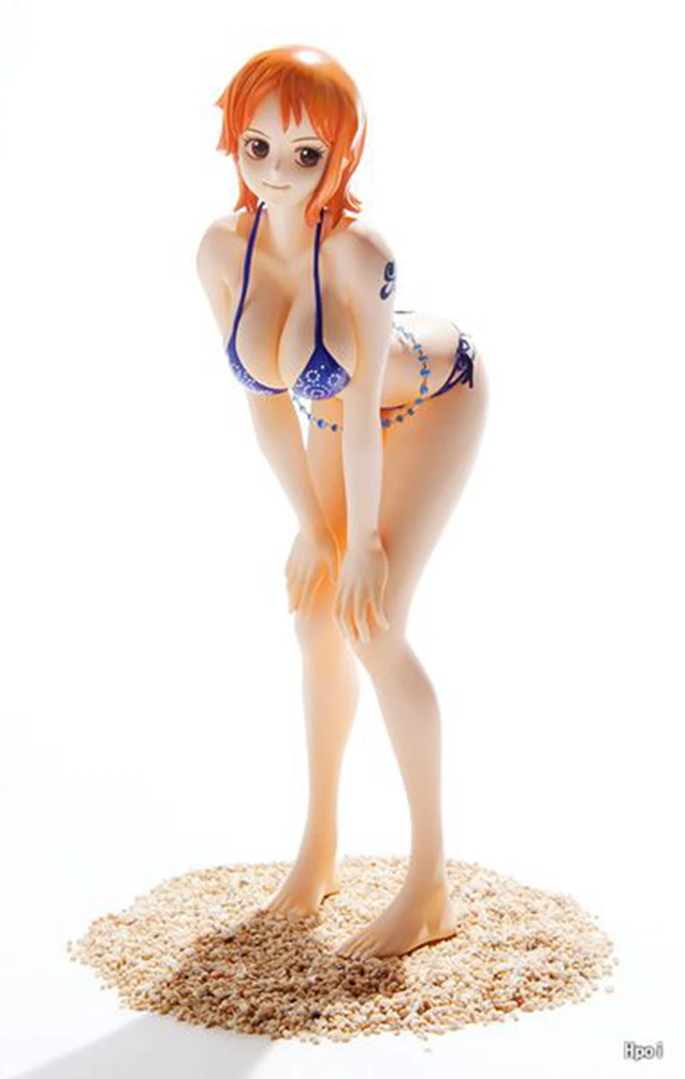 17CM Anime traje de baño POP de una pieza Nami modelo rosa juguete colección de regalo en caja Luffy edición limitada-Z retrato de piratas