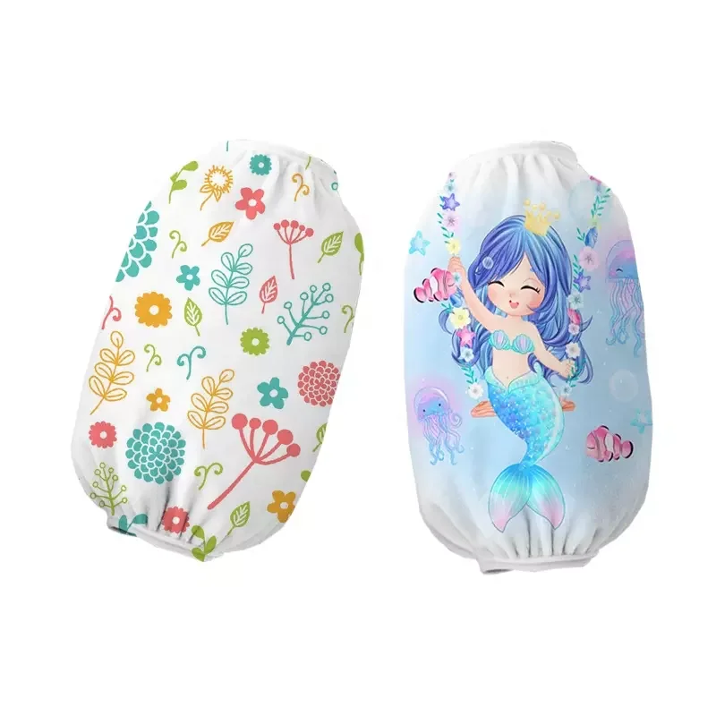 Cubierta de manga en blanco para limpieza de cocina, cubierta protectora resistente al agua para logotipo personalizado DIY, sublimación