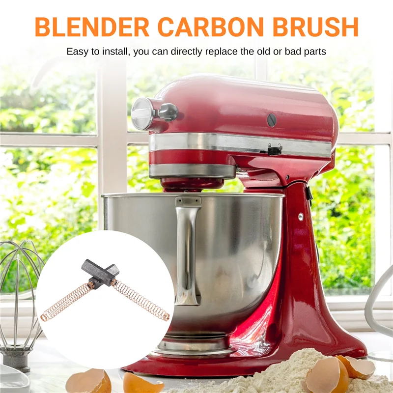 A97G W10380496 Щетка для двигателя миксера с углеродной подставкой для Whirlpool и кухонных принадлежностей Щетка для двигателя миксера 5K5SS WHK55K