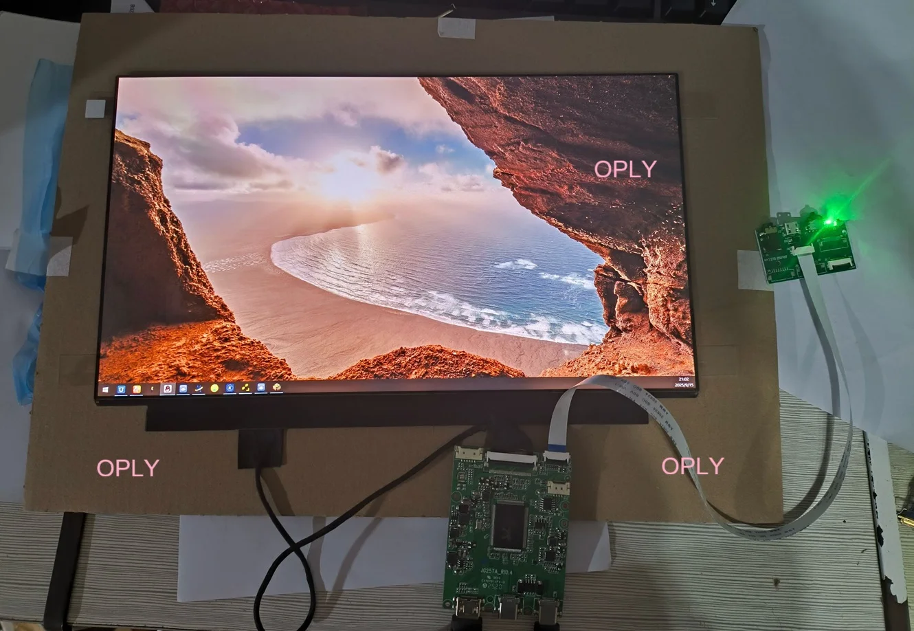 

ATNA33XC11 13,3-дюймовый OLED-экран 1920X1080 EDP FHD Панель дисплея с комплектом платы управления 2, Type-C MINI HDMI-совместимый ноутбук DIY