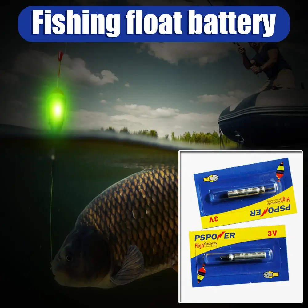 200-10PCS CR425 Electric Battery For Luminous Fishing Floats Night Light Floats Lithium Pin Cells Fishing Tools Tackle