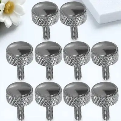 

10pcs High-Strength Vernier Caliper Locking Precision Measurement Hardware Knurled Thumb Metal Caliper Accessories