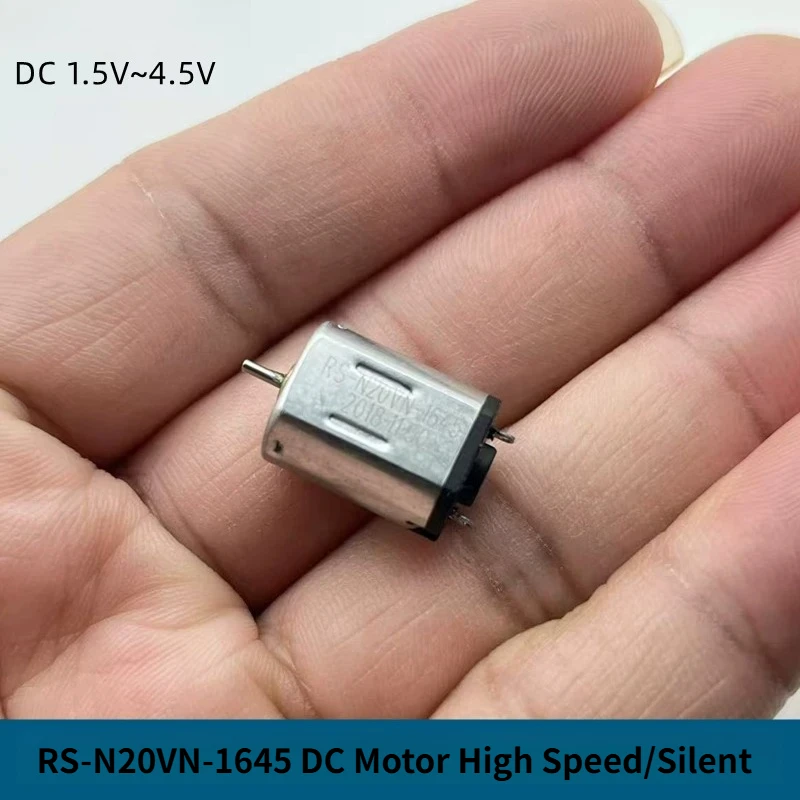 N20-1645 DC Motor Fingerprint Lock Hotel Apartment Electronic Door Lock Toy Model Car Steering Gear Steering Motor
