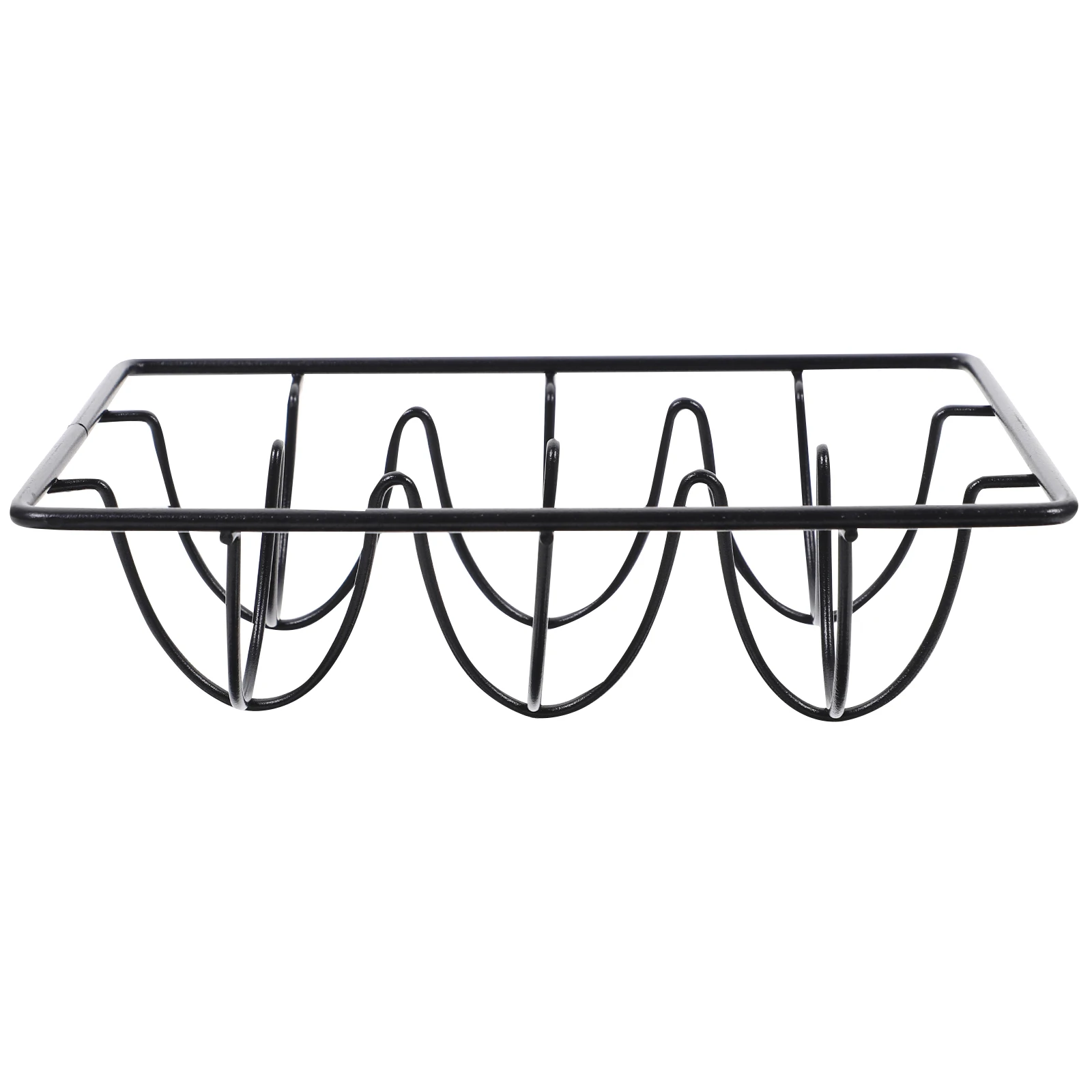 

6 Compartments Egg Rack Storage Wire Holder Metal Eggs Display Tray Iron Organizer Kitchen Countertop Space Saver Safe Keeper