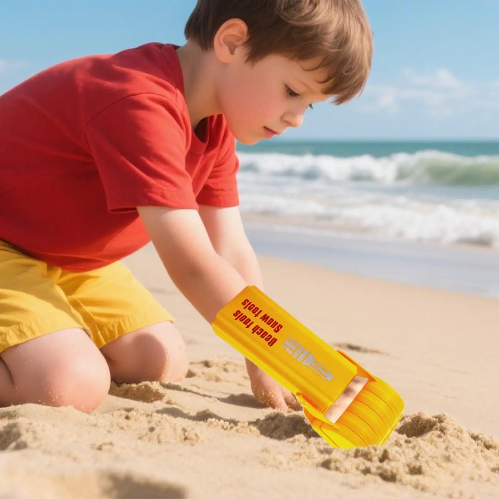 Excavadora de arena, brazo de excavadora, excavadora de mano, juguete, pala de construcción ergonómica, herramienta para recoger nieve, fuerza de agarre al aire libre