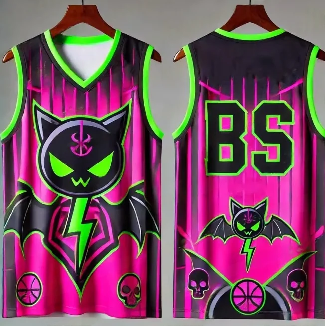 

Summer New Girls Women's 3d Printed Cartoon Boys Training Clothes Men's Sports Sleeveless Basketball Jersey Vest Tank Tops