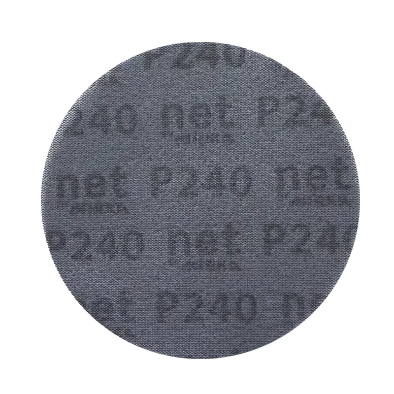 50PCS Mirka Mesh Abrasive Dust Free Sanding Discs 6inch 150mm Auto Repair Net Sandpaper Anti-blocking 80 to 400 Grit