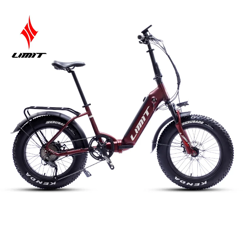 20 inch fashion high endurance lithium electric bike aluminum alloy folding snow electric scooter snow beach bike