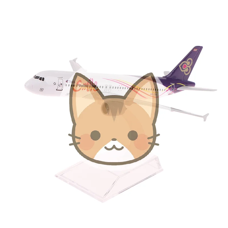

Металлическая модель самолета 16 см, реплика Thai Smile 320, масштабная авиационная миниатюра, коллекционная фигурка, декор для дома и офиса, игрушка, подарок