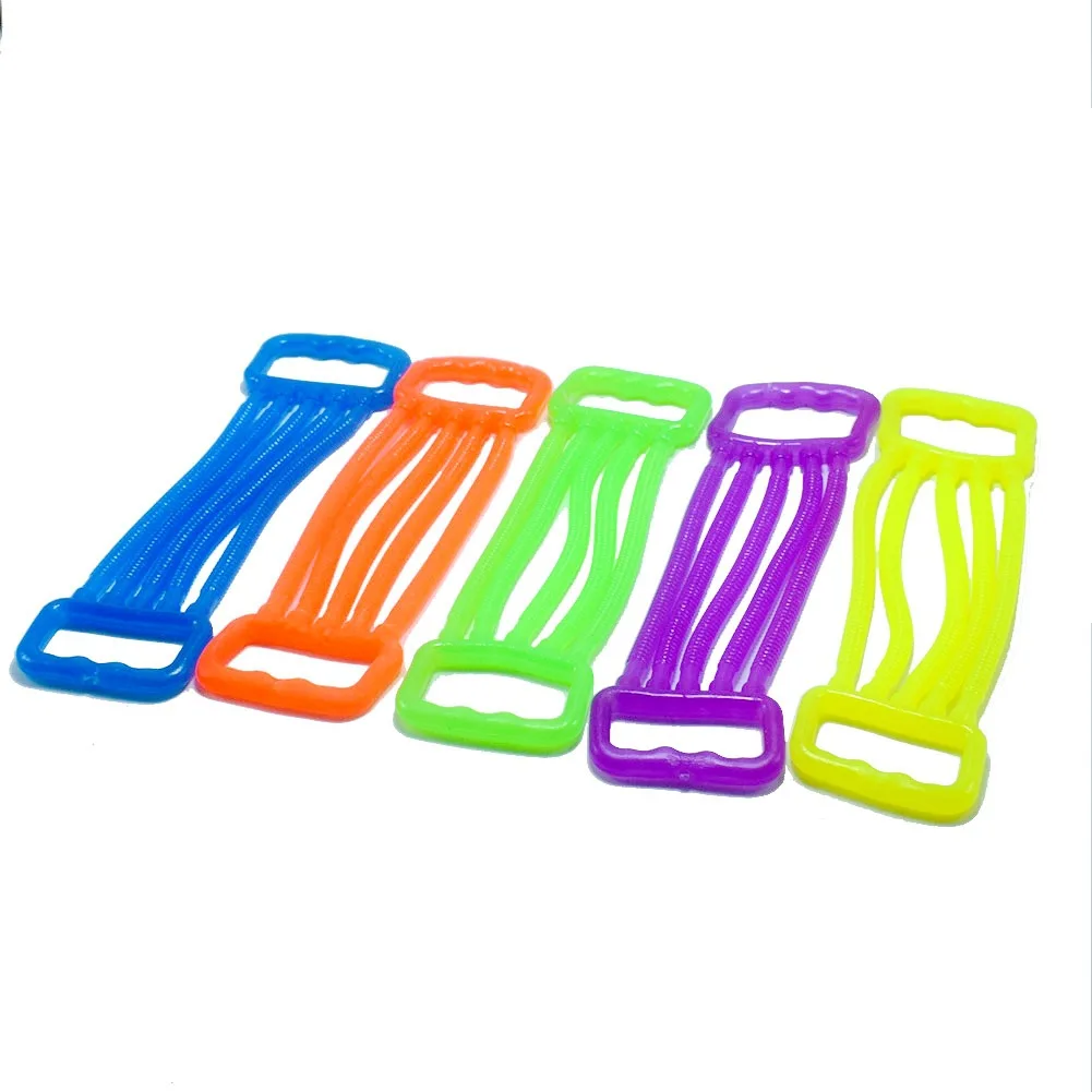 Novelty And Fun Children's Arm Puller Colourful TPR Silicone Elastic Stress Relieving Toys Children's Training Arm Strength Toys