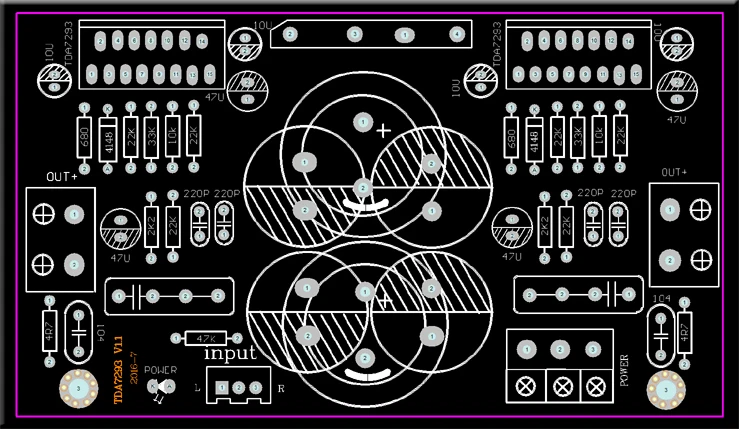 KYYSLB papan Amplifier 100 Audio rumah 100W + 2.0 W TDA7293 Kit penguat suara daya selesai LM3886 Peer