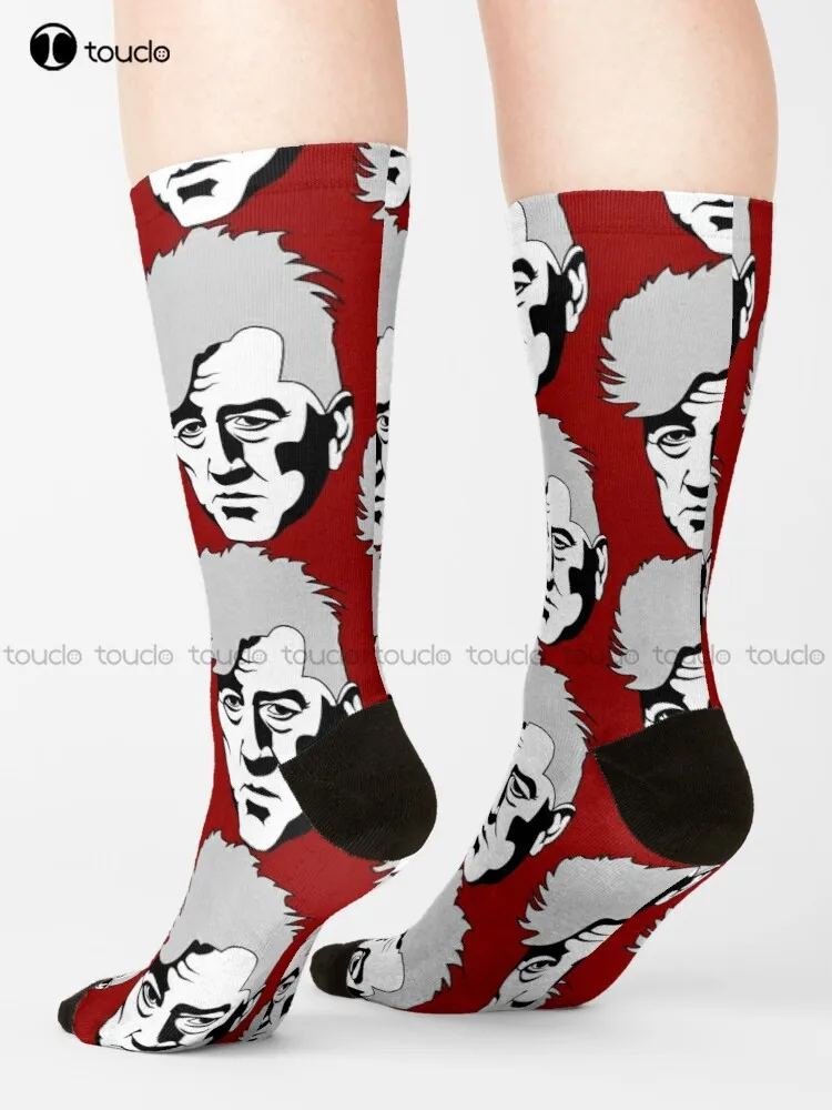 

Bloodless Master Of Lost Inspired By David Lynch Socks Black Socks Men Cartoon Comfortable Best Girls Sports 360° Digital Print