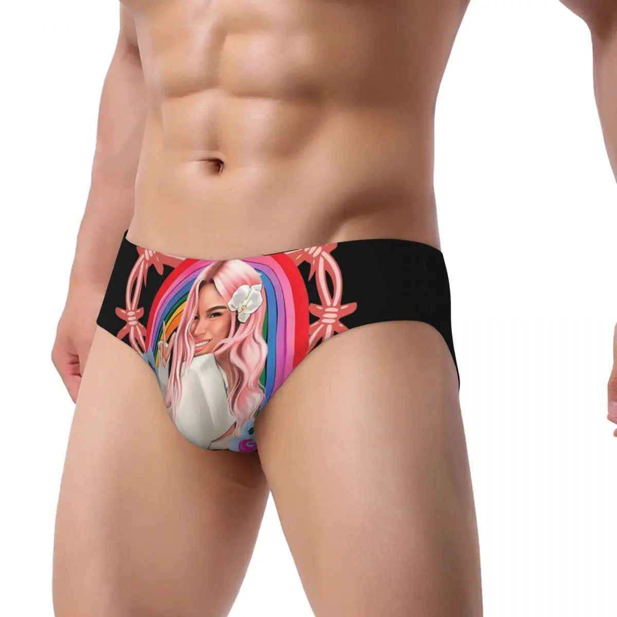 Custom Manana Sera Bonito Karol G Briefs Underwear Men Breathable Stretch Panties