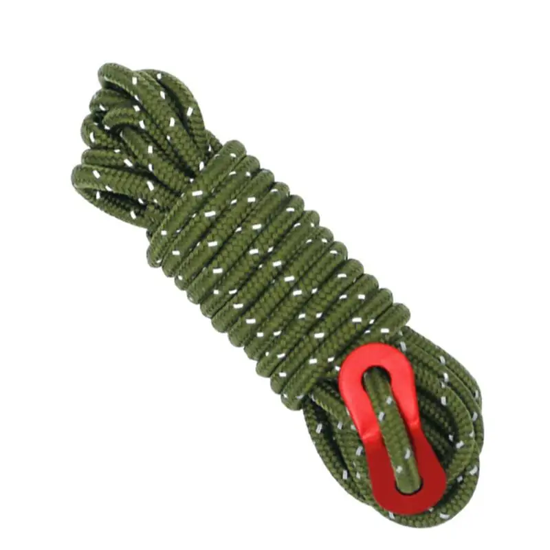 Hiking Rope Camping String Utility Rope String For Stability Survival Cord Outdoor Gear Tent Rope For Backpacking Camping Tents