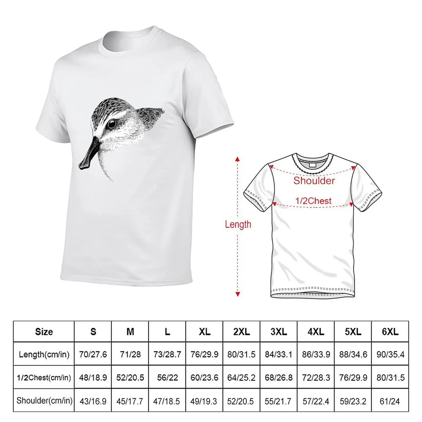 SpoonieThe Spoon-billed Sandpiper T-Shirt blanks quick-drying shirts graphic tees men tshirt