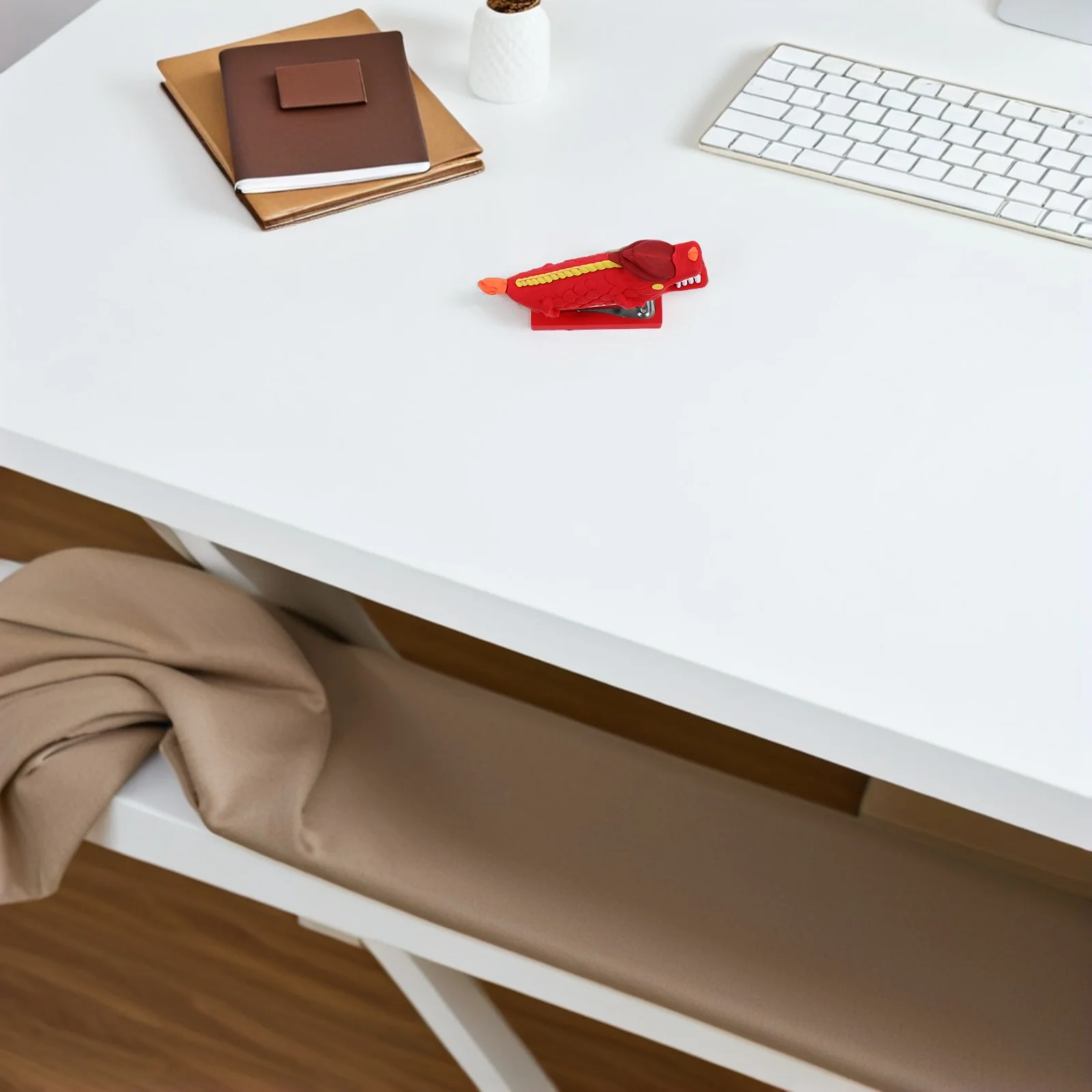 

Compact Dragon Stapler Cute Stylish Office Supply Lightweight for Home School Study Space Portable Metal Stapling Tool