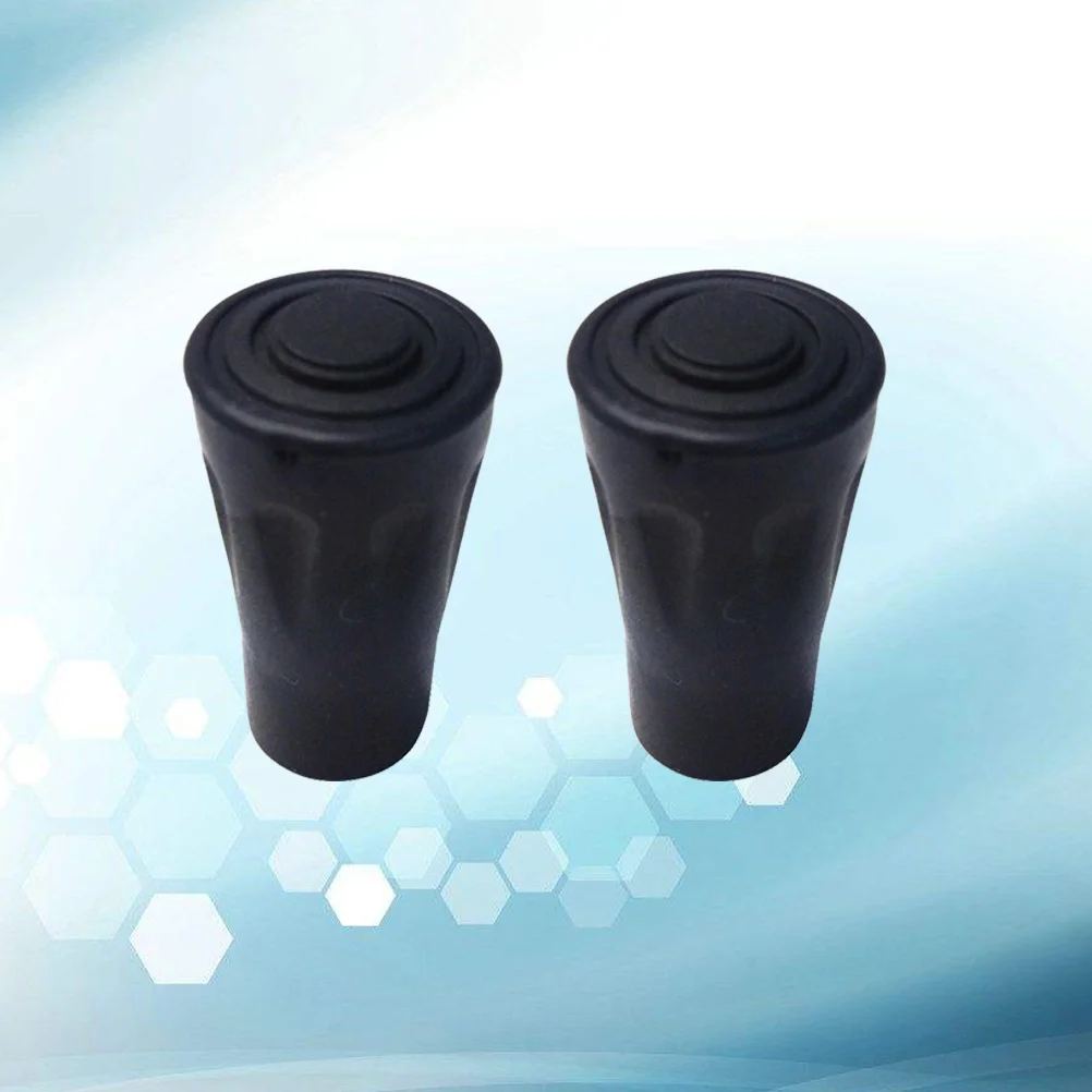 

5 Pcs Outdoor Trekking Pole Accessories Round Head Rubber Foot Cover Tip Protectors Chair Leg Caps Travel