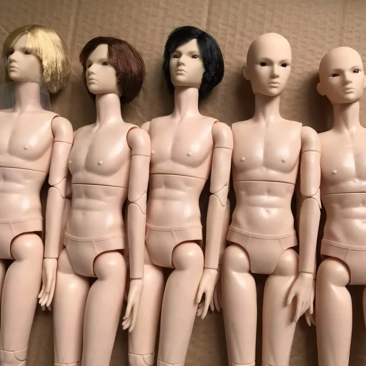 Yuge 1/6 Scale Male Doll Body Figure Multi-Joint Movable Toy for DIY Dressing