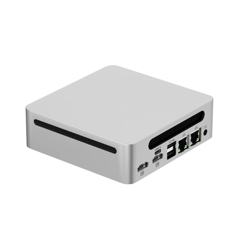 كمبيوتر صغير AMD Ryzen 7 7735H 16G LPDDR5 2xHD Type-C RTL8111G 2.5G i226V LAN Office/Home Pokect Computer Win 11 M.2 2280 حتى 2 تيرابايت