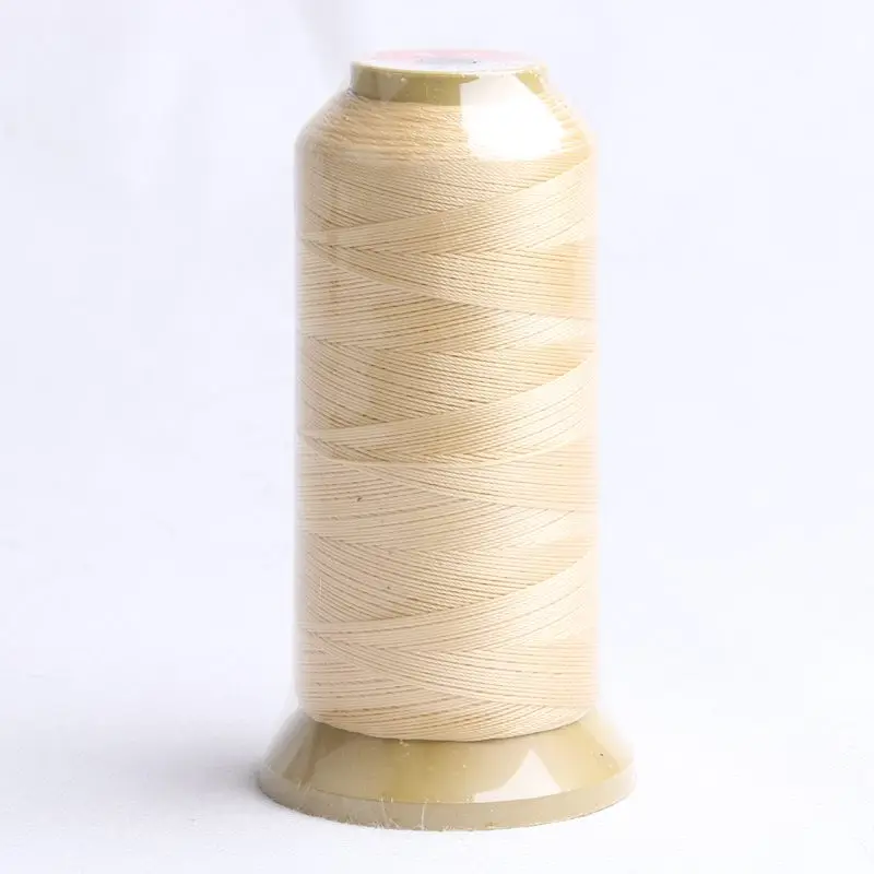 1pcs 2000m Black Brown Blonde Color 210D High Strength Nylon Sewing Thread Manual Sewing Thread for Hair Weft