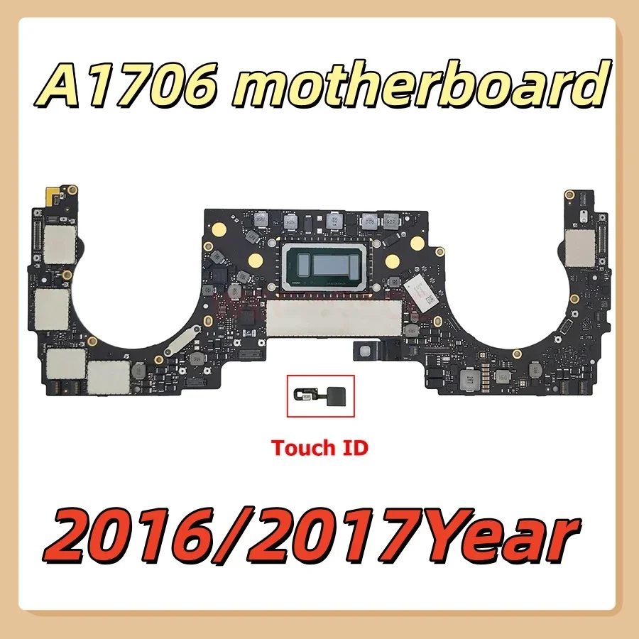 Original a1706 motherboard for macbook pro 13