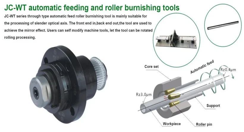 Wholesales JC-WT automatic feeding outer roller burnishing tool