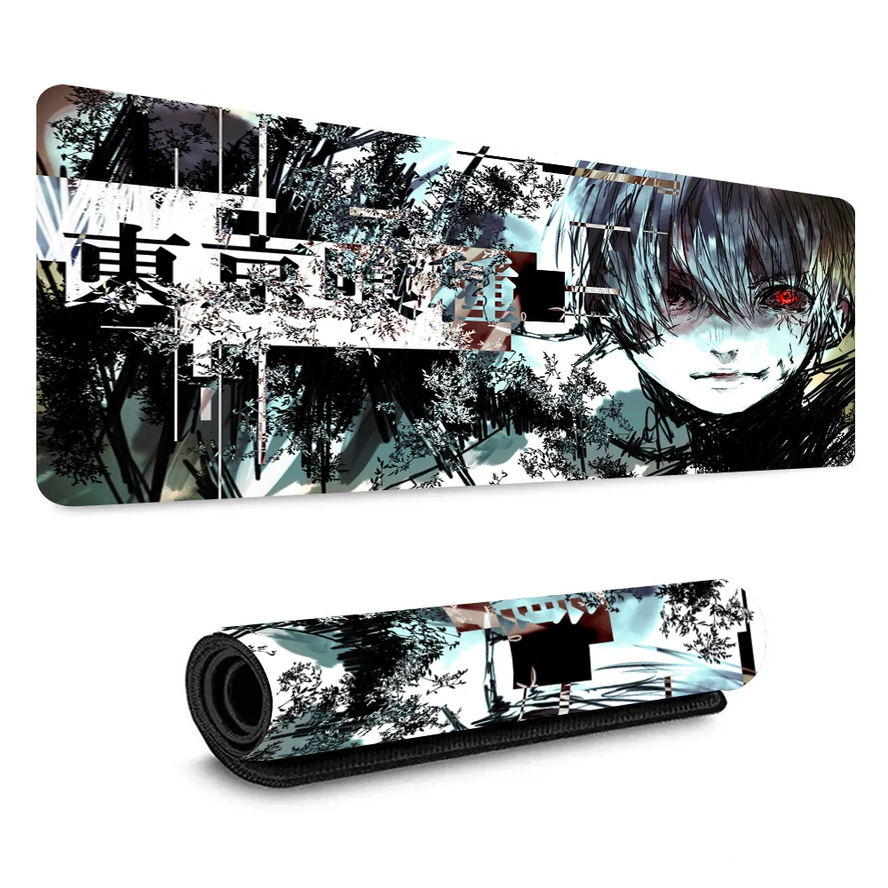 

Gaming Accessories Mouse Pad Tokyo Ghoul Mousepad Anime Cartoon Large Mouse Mat Big Mause Pad Keyboard Computer Gamer Desk Mat