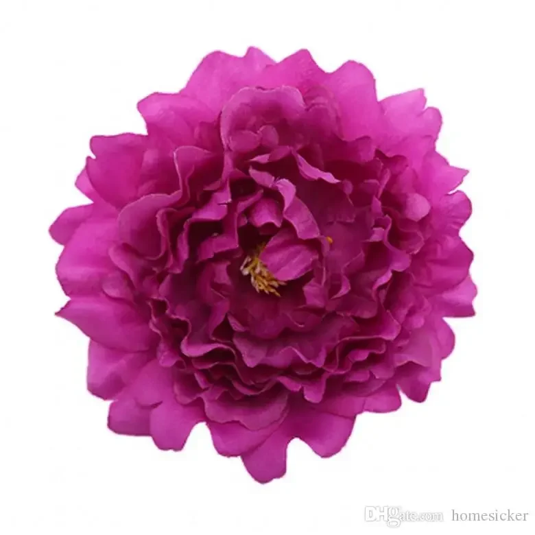 Artificial Flowers Silk Peony Flower Heads Wedding Party Decoration Supplies Simulation Fake Flower Head Home Decorations 15cm