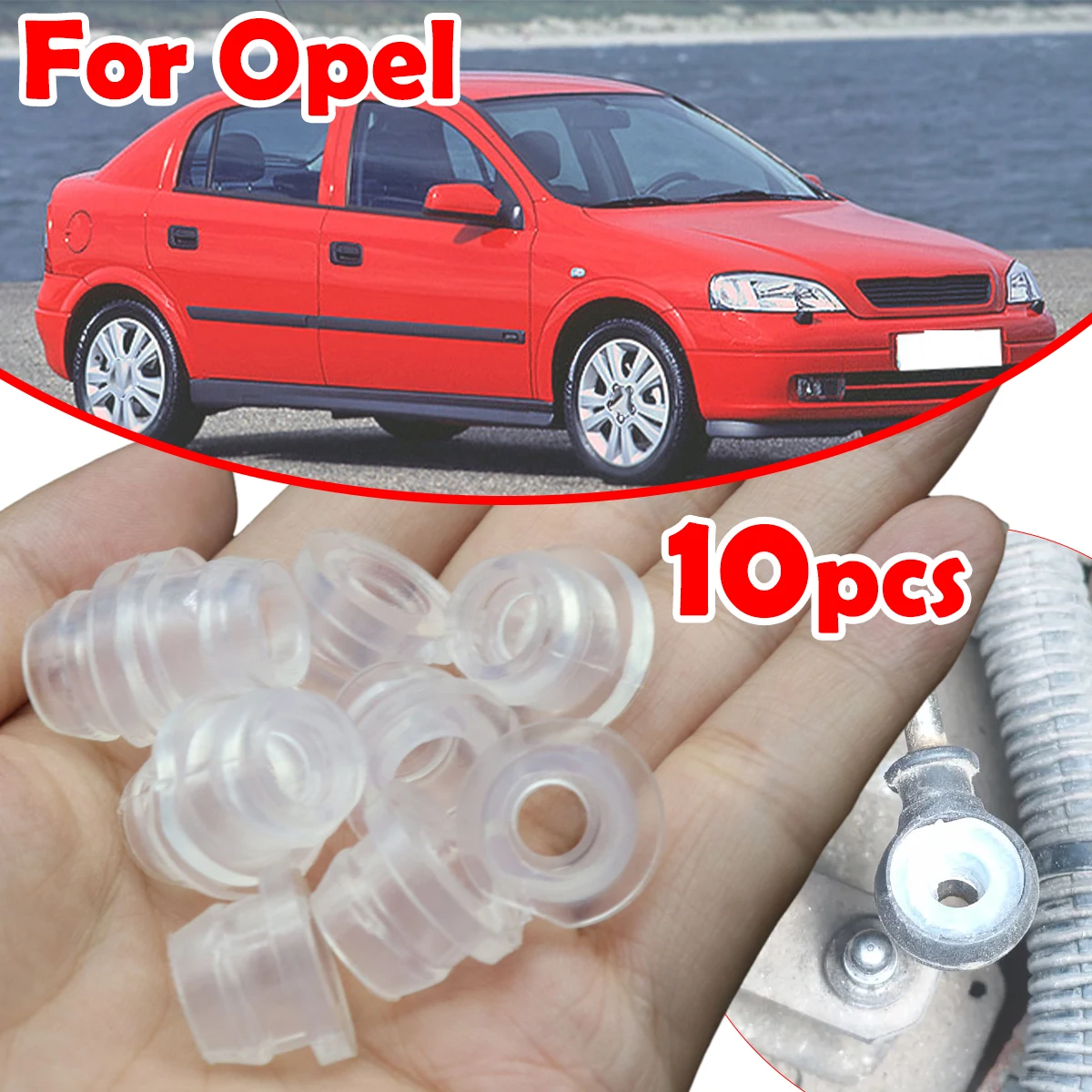 

10pcs Automatic Gear Shifter Cable Linkage Bushing For Opel Astra G H Vectra B Zafira A Transmission End Repair Kit Replacement