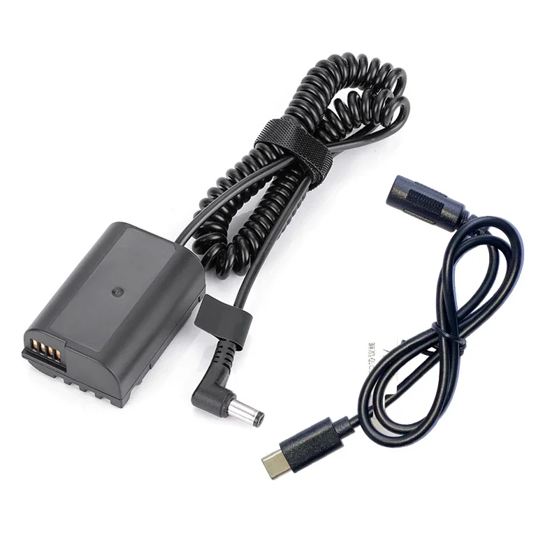 PD Type USB C DMW-BLK22 Dummy Battery Power Adapter For Panasonic Lumix G9 DC-S5K DC-S5 GH5S GH5 II GH6 Camera Charger