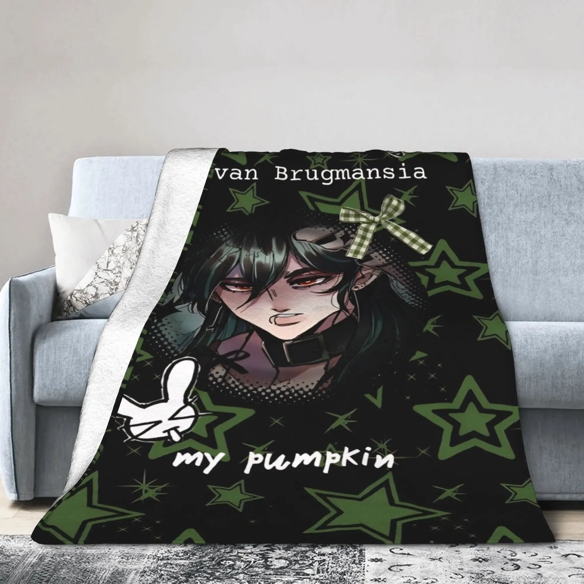 New Arrival The Kid At The Back Blankets Super Soft Flannel  Relax Throw Blankets Machine Washable