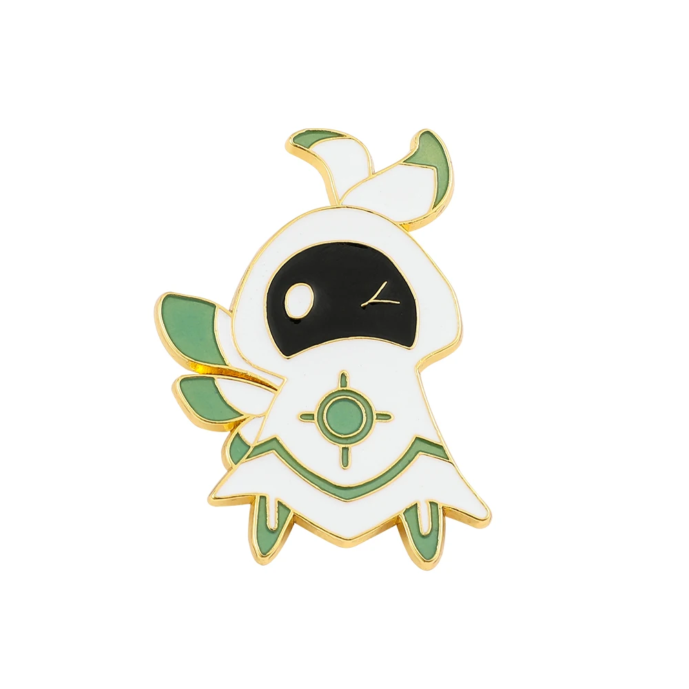 Game Genshin Impact Badge Enamel Brooch Genshin Ice Abyssal Mage Lapel Pins for Jacket Pins Jewelry Accessories for Women