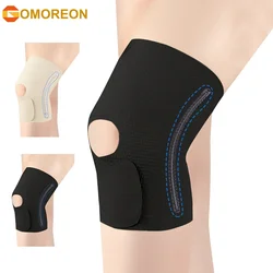 1Pcs Knee Brace with Side Stabilizer, Compression Knee Sleeve For Men Women, Knee Support Brace for Knee-Pain Relief