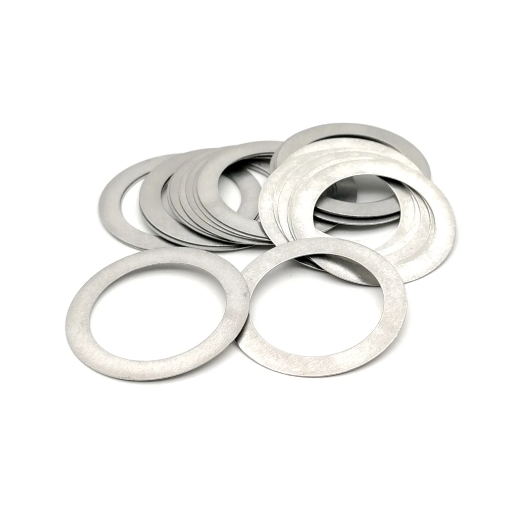 M3-M15 Shim Stainless Steel Ultra Thin Adjusting Flat Washer High precision Axle Bearing Spacer Gasket Thick 0.1 0.2 0.3 0.5 1.0