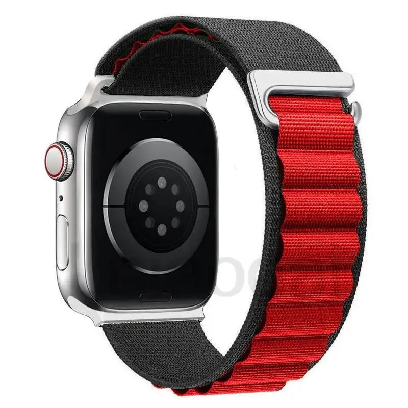 Alpine loop Strap For apple watch band 44mm 40mm 45mm 41mm 42mm 38mm 45 mm bracelet correa iWatch series 9 8 7 6 se ultra 2 49mm