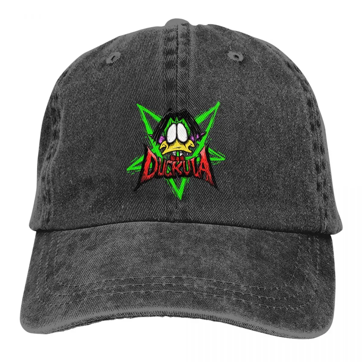 Count Duckula Cartoon Multicolor Hat Peaked Women\'s Cap Music Vintage Personalized Visor Protection Hats