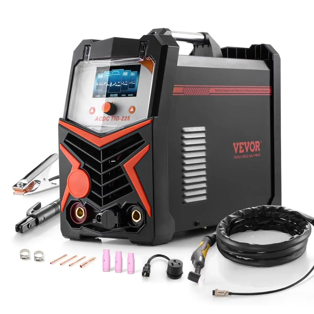 

6in1 TIG Welder AC DC Welding Machine Pulse Spot MMA Stick IGBT Inverter for Metal Fabrication