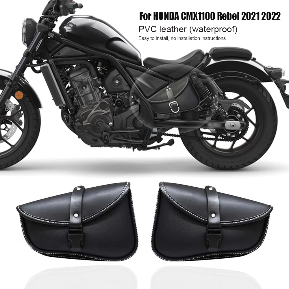 

For CMX1100 Rebel 2021 2022 Motorcycle Frame Crash Bars Waterproof Bag Original Bumper Repair Tool Placement Bag CMX1100
