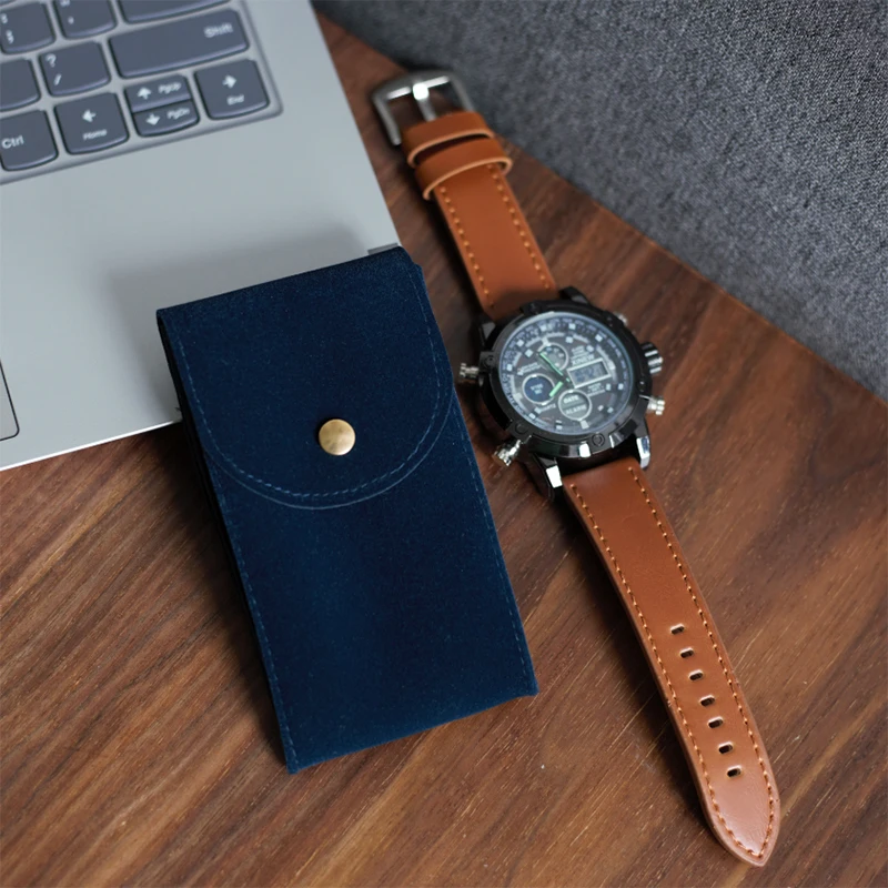 حقيبة تخزين ساعة سفر بسيطة ، حقيبة واقية ، صندوق واحد