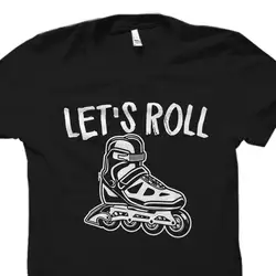 Inline Skating T Shirt Skater Roller Os4474