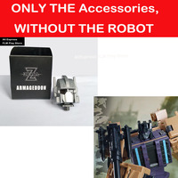 IN STOCK New Head Upgrade Kit for Transformation ZetaToys Bruticus ZA03 Robot Accessories