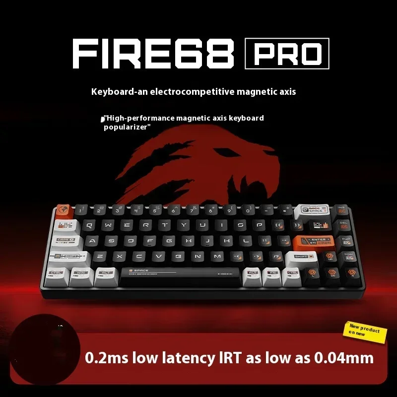 Original MADLIONS Fire68Pro   /Fire68 Ultra/ MAD60HE MAD 60HE MAD 60 HE Gaming Magnetic Switch Keyboard Wired Gaming Keyboard