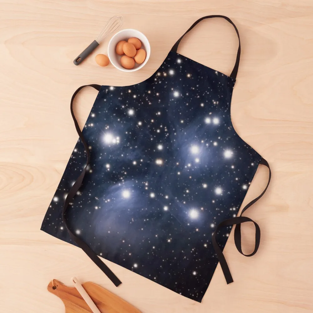 

M45 The Pleiades / The Seven Sisters Apron Kitchen Kawaii Accessories Kitchen For Men Men kitchen Cooking Apron