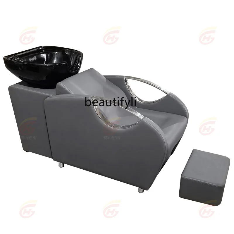 

Hair Saloon Dedicated Fumigation Head Therapy Shampoo Chair Water Circulation Hair Care Salon Fiberglass Thai Massage Bed