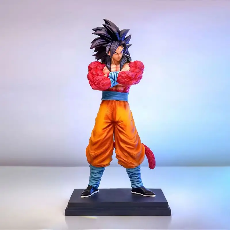 

Hot Gt Dragon Ball Jt Statue Super Saiyan Standing Scene Vegeta Action Figures Super Four Goku Pvc Statue Collection Toys Gifts