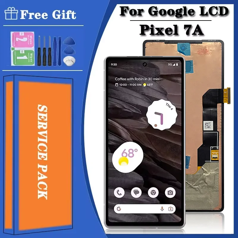 6.1“inch 90Hz For Google Pixel 7a LCD Screen Display Touch Panel Digitizer For Google Pixel 7A GWKK3 GHL1X G0DZQ G82U8 LCD