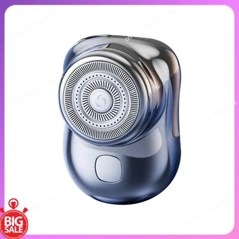 

Big Deal Electric Shaver USB Rechargeable Digital Display Multifunctional Travel Portable Shaver, D